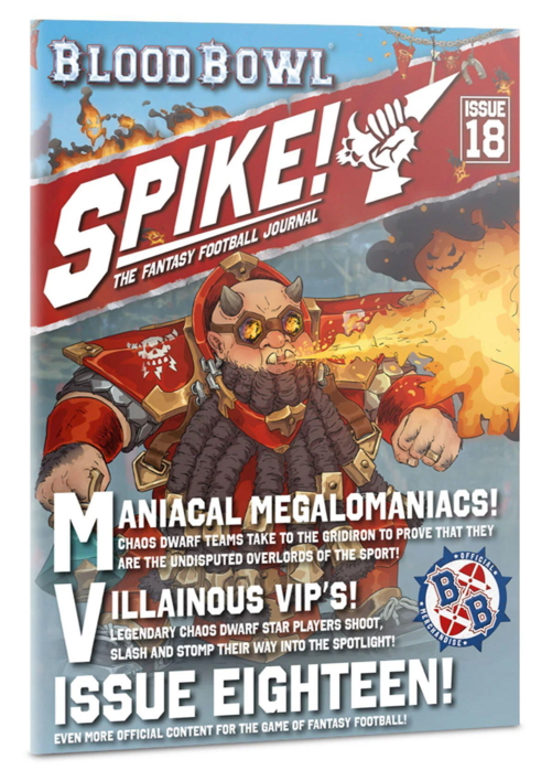 Udgivelse nummer #18 af Blood Bowl: Spike!