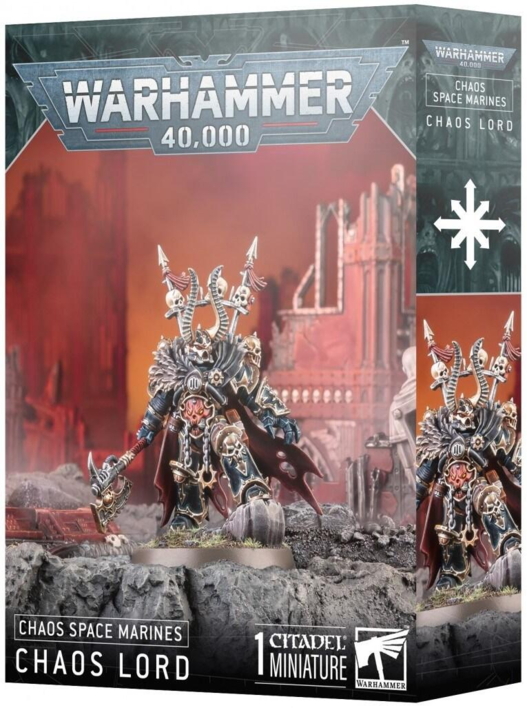 En grusom Chaos Lord fra Chaos Space Marines, hvis kætteriske og nådesløse natur vises i hans måde at lede sine krigere på