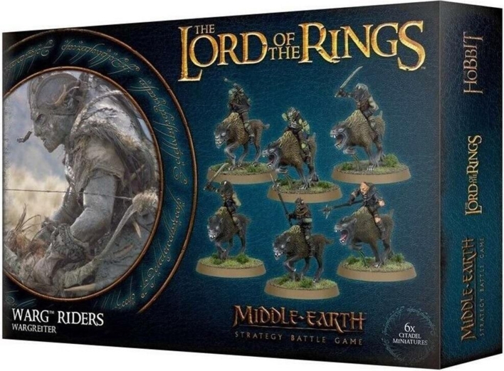 Spil med ork-ryttere og deres bestialske, ulve-lignende mounts