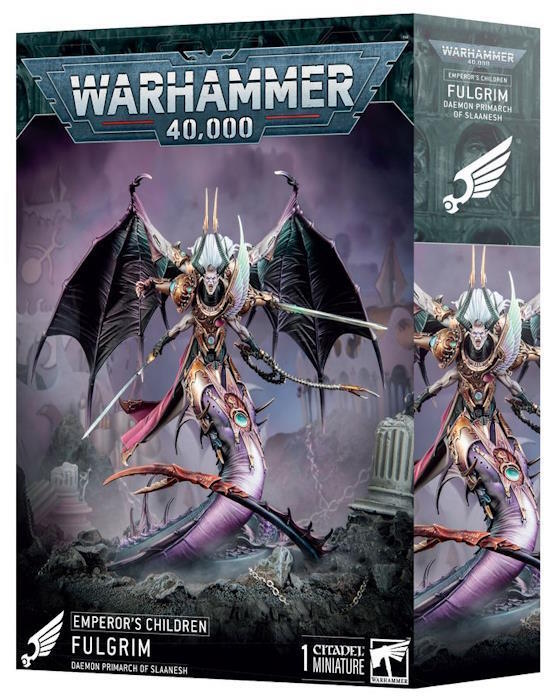 Tilføj den korrumperede Daemon Primarch til din Emperor's Children-hær, og udløs en hvirvelvind af klinger, kløer, hale og pisk.