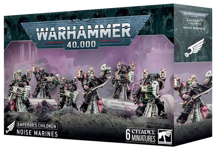 Tilføj højlydt, dødbringende ildkraft til din Emperor's Children- eller Chaos Space Marines-hær