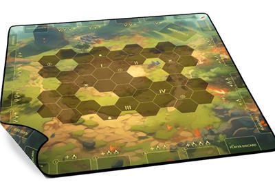 Højkvalitets spilmåtte designet til Dragon Eclipse og lavet i neopren-materiale, der giver en lækker spiloplevelse!