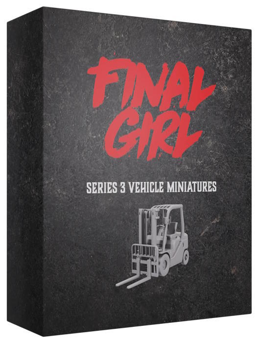 En pakke med fine plastikminiaturer til Final Girl Series 3, der forhøjer spiloplevelsen