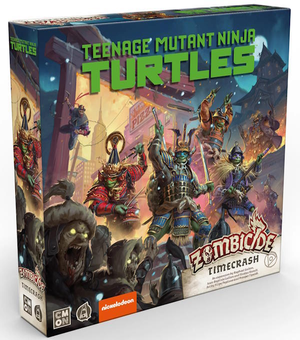 New Yorks verden er kollideret med Zombicide Fantasy-verdenen.. Og i sammenstødet er der fire særlige skildpadder??