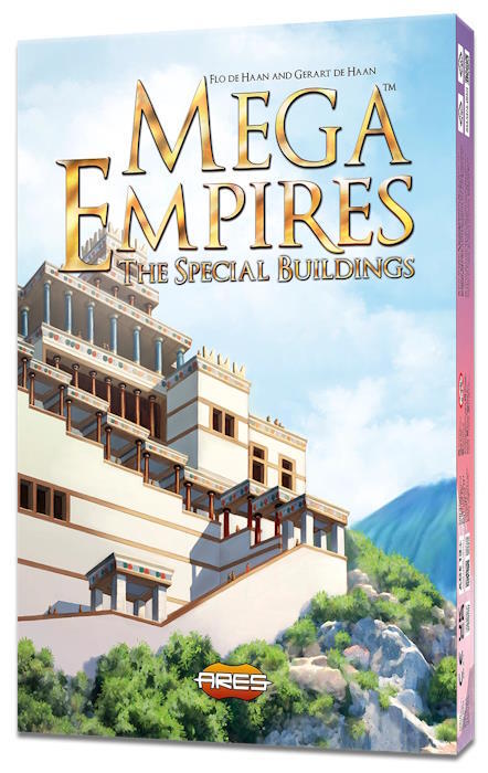 Et sæt med 18 unikke bygningsminiaturer til Mega Empires, som udover deres luksuriøse udbygning, også giver nye spillemuligheder!