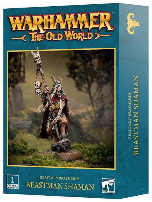 Tilføj en urgammel troldmand til din Beastmen Brayherds-hær der kan give støtte med brag af magisk energi.