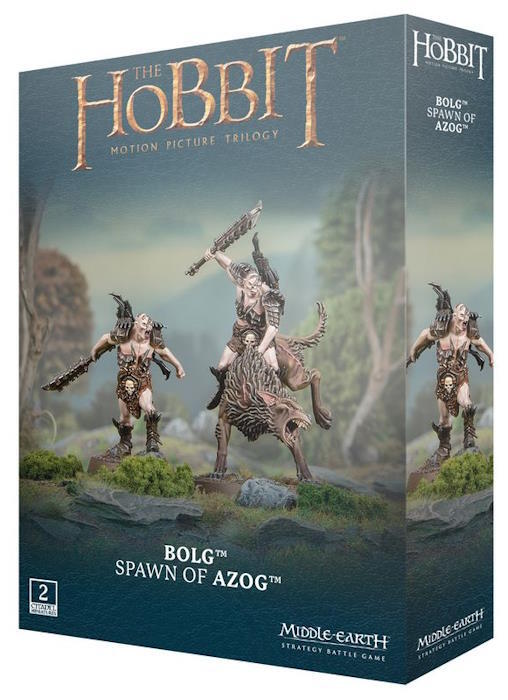 Slå dig vej gennem fjendens linjer med Bolg og hans ondskabsfulde tohånds-krigshakke, enten til fods eller på en Fell Warg.