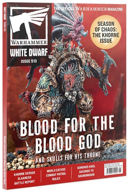 Blood for the Blood God!! White Dwarfs "Season of Chaos" braser videre med Juni-udgivelsen, der fokuserer på Khorne!