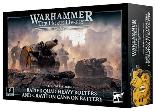 Knus infanteri med et batteri af fire heavy bolters, eller angrib en række forskellige mål med en graviton cannon