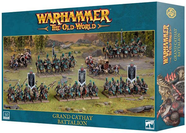 Tilføj 50 figurer af stærkt pansret kavaleri, alsidigt infanteri og artilleri til dine Armies of Grand Cathay