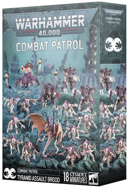 En Samling af Tyranid enheder perfekt til Combat Patrol spil