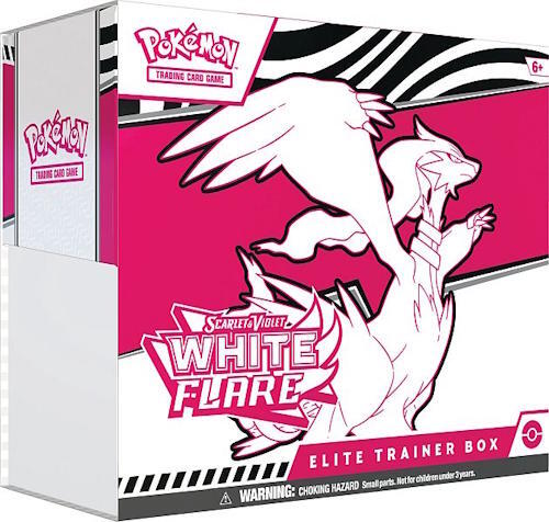 Udforsk en region af Harmoni og Sandhed med denne White Flare Reshiram Elite Trainer Box