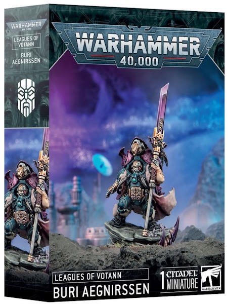 Føj Buri Aegnirssen, en brutal kriger til din Leagues of Votann-hær