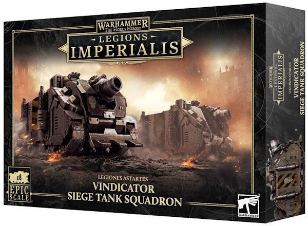 Føj dedikerede siege tanks til din Legiones Astartes-hær