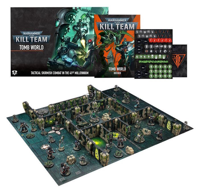 Indeholder et dossier fyldt med regler, missioner og baggrundsinformation samt 67x dobbeltsidede brikker.