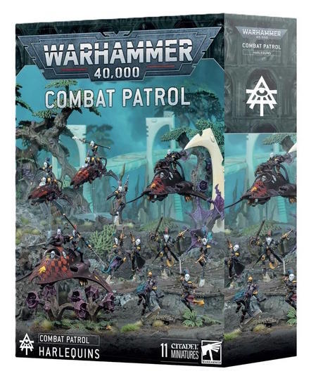 En selektion af Harlequin enheder, perfekt til at starte en hær