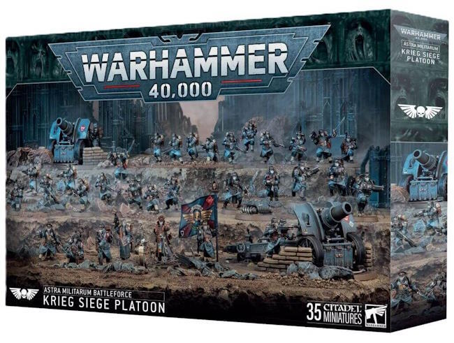 Saml en enorm hær af Krieg soldater og vind de lange kampe