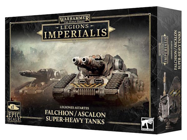 Tilføj en deling af super-tunge kampvogne til din Legiones Astartes hær