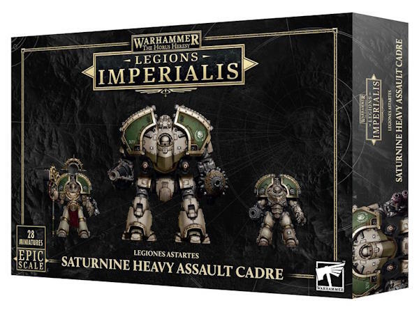 Tilføj mægtig Saturnine rustning til din legiones astartes hær