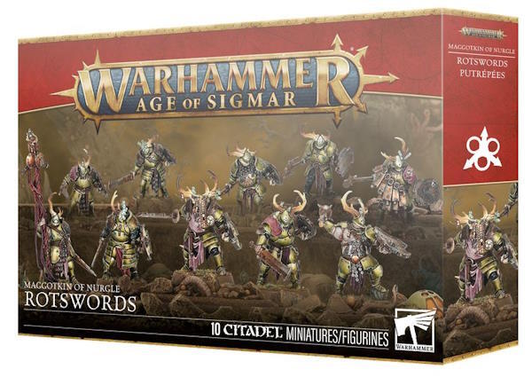 Styr slagmarken med en sværm af nurgles mest modbydelige krigere