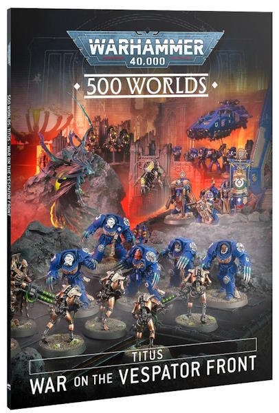 Driv voldsfyldte kampe på Vespator fronten som enten Ultramarines eller Necrons