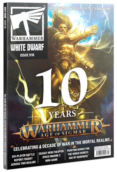 Fejr Age of Sigmar med dette white dwarf blad