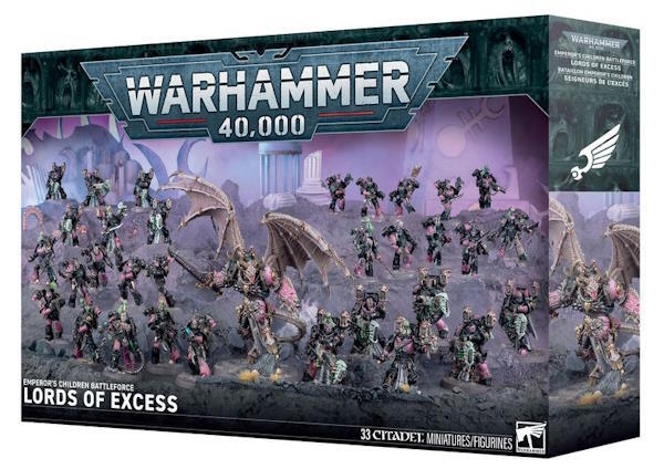 Spred perfektion og overflødighed i tjeneste til Fulgrim og Slaanesh