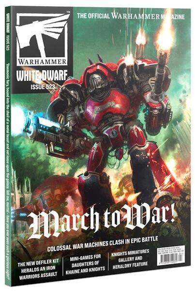 Læs om episke God Engines og underlige eventyr i Mortal realms i April udgaven af White Dwarf!