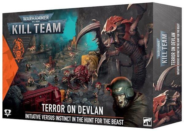 Jag et mystisk tyranid væsen rundt i underjorden på Devlan med dit Spectre Squad Kill Team