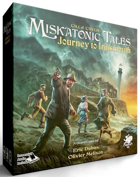 Udforsk mystiske hændelser i Innsmouth og saml en ubeskrivelig sandhed i Miskatonic Tales: Journey to Innsmouth