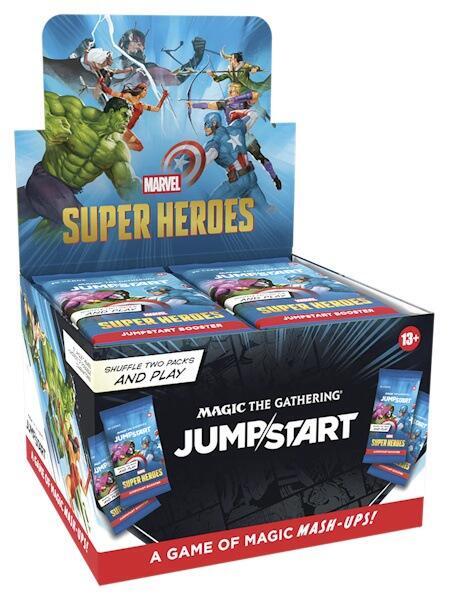 Marvel Super Heroes Jumpstart Booster Display