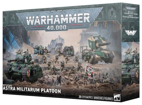 Battleforce: Astra Militarum Platoon - PRE-ORDER 11/07