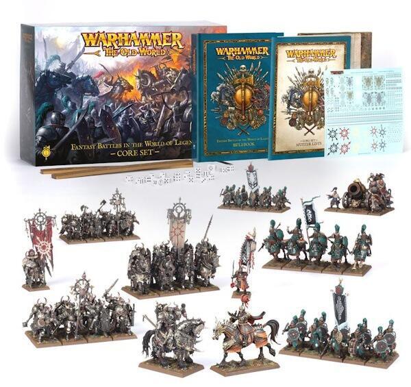 Dette sæt indeholder alt hvad du skal bruge for at komme i gang med Warhammer: The Old World