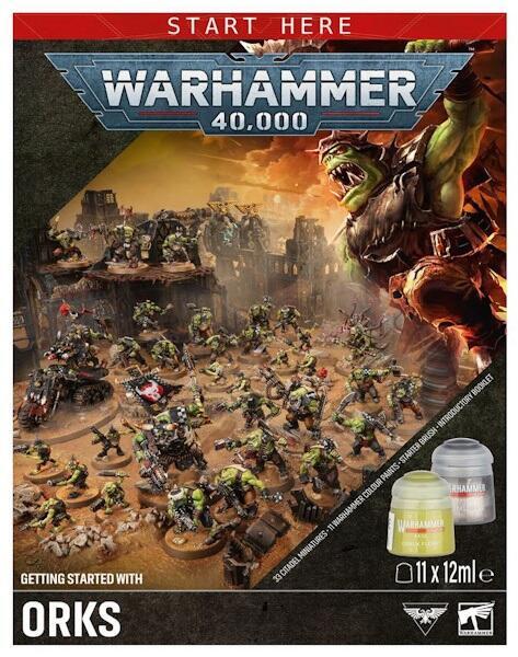 Warhammer 40,000 Getting Started with Orks - PRE-ORDER 25/07