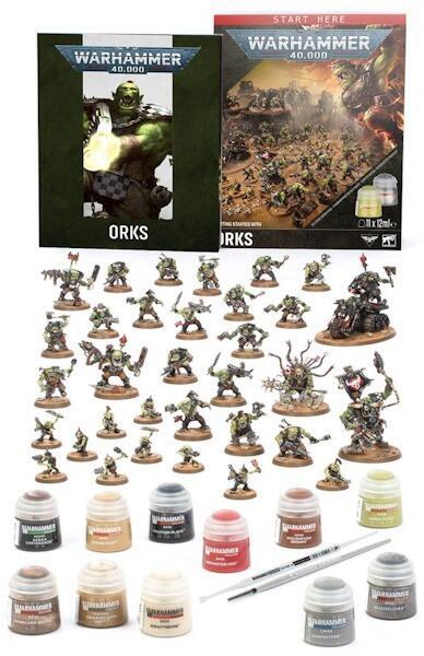 Warhammer 40,000 Getting Started with Orks - PRE-ORDER 25/07