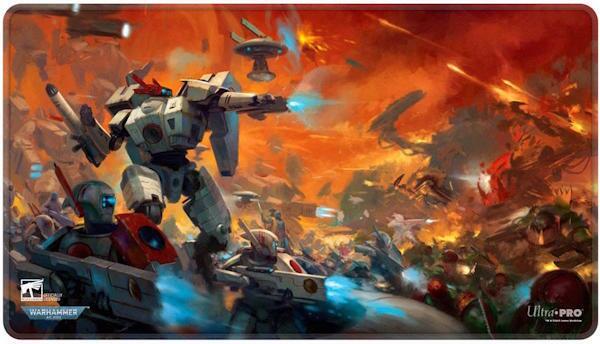T'au Empire - Stitched Edge Playmat