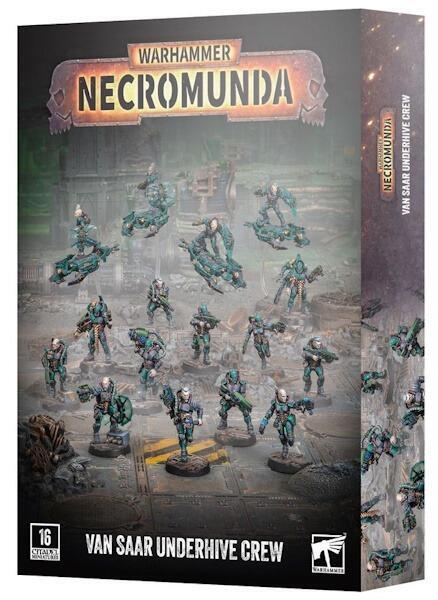 Overtag necromundas underhive med erfarne Van Saar krigere og deres advancerede teknologi