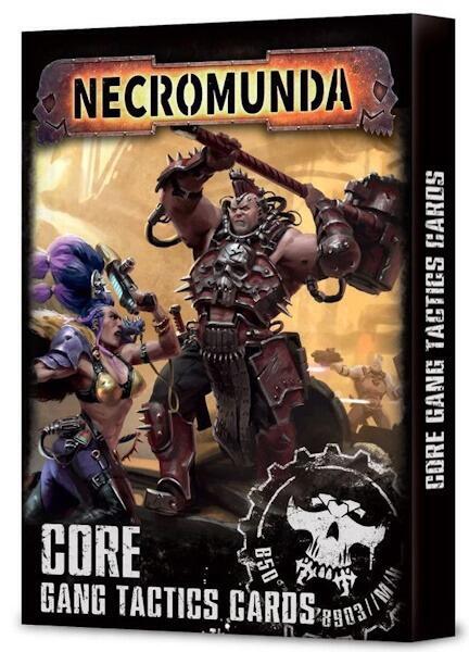 Necromunda: Core Gang Tactics Cards - PRE-ORDER 15/08