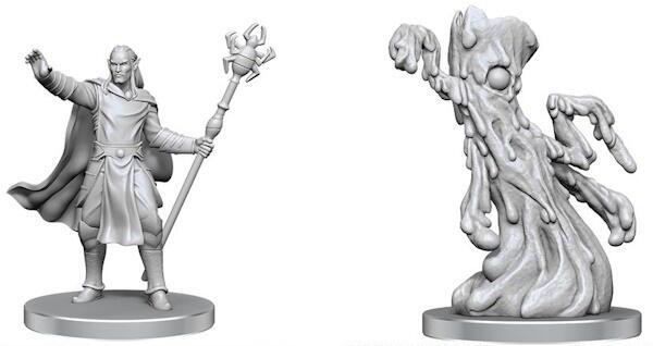 D&D Nolzur's Marvelous Miniatures: Drow Mage & Yochlol