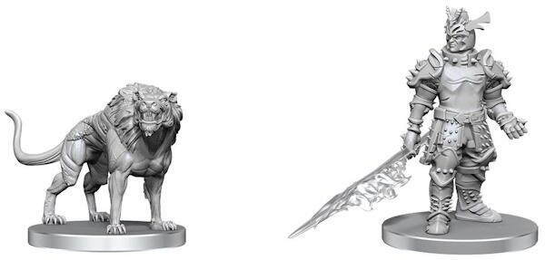 D&D Nolzur's Marvelous Miniatures: Hell Hound & Narzugon