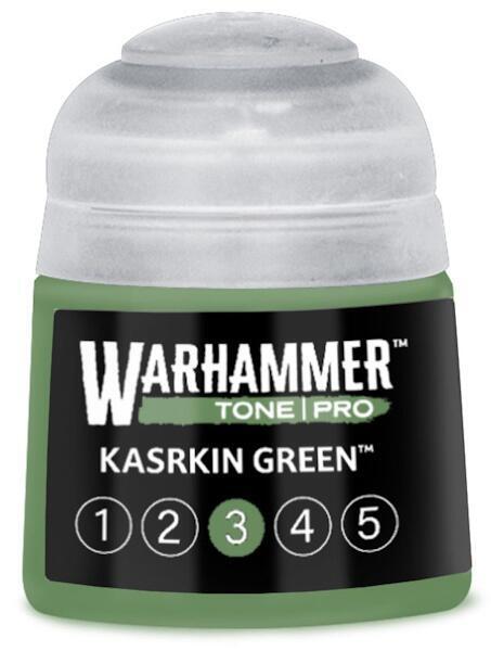 Warhammer Tone Pro: Kasrkin Green - 3 - PRE-ORDER 24/10
