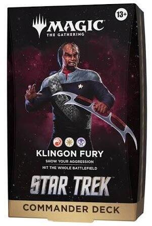 MTG - Star Trek Commander Deck: Klingon Fury - PRE-ORDER 13/11