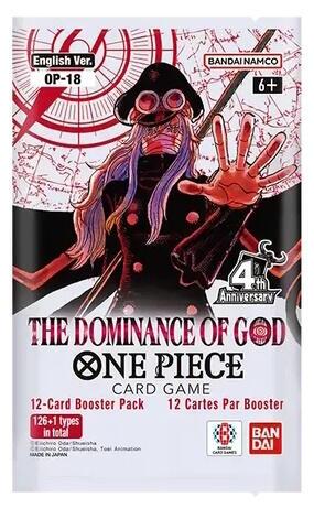 One Piece Card Game: The Dominance of God Booster [OP-18] - PRE-ORDER 20/11