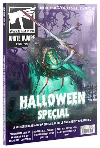 Fejr halloween med denne helt unikke udgave af White Dwarf der bringer gyset til både 40k og aos