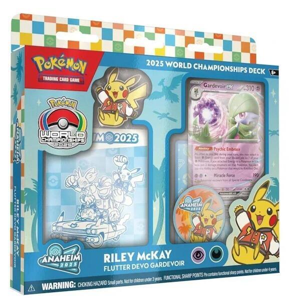 Pokemon - 2025 World Championship Deck - Riley McKay: Flutter Devo Gardevoir