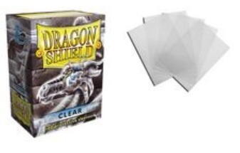 Dragon Shield - Klar - 100 stk