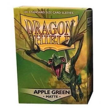 Dragon Shield Standard Sleeves - Matte Apple Green (100 Lommer)