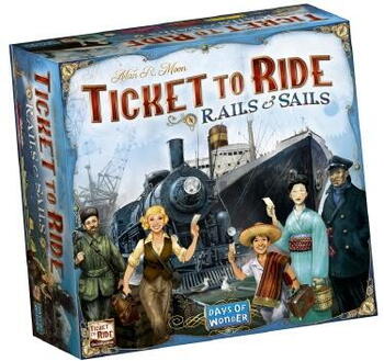Ticket to Ride: Rails & Sails, Engelsk