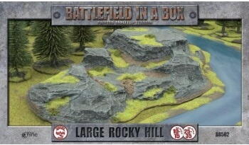 Battlefield in a Box Terrain - Large Rocky Hill