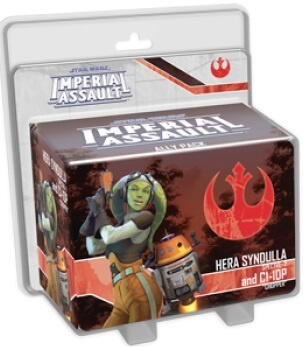 Star Wars: Imperial Assault: Hera Syndulla and C1-10P Ally Pack